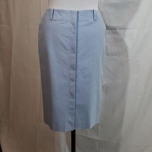 NWT Dana Buchman Light Blue Pencil Skirt Size 2